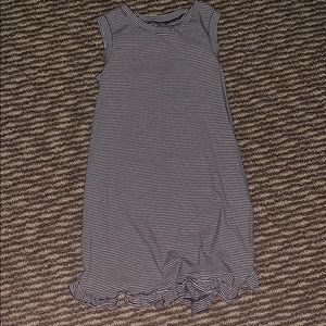Vineyard vines black and white striped dress
